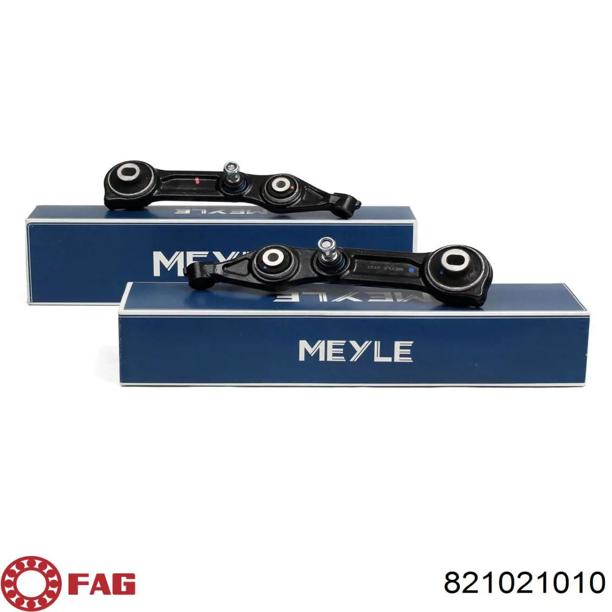Brazo inferior izquierdo de la suspensión delantera FAG 821021010