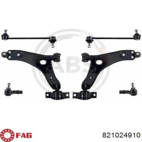 Brazo inferior izquierdo de la suspensión delantera FAG 821024910 precio, desde 76,21 EUR