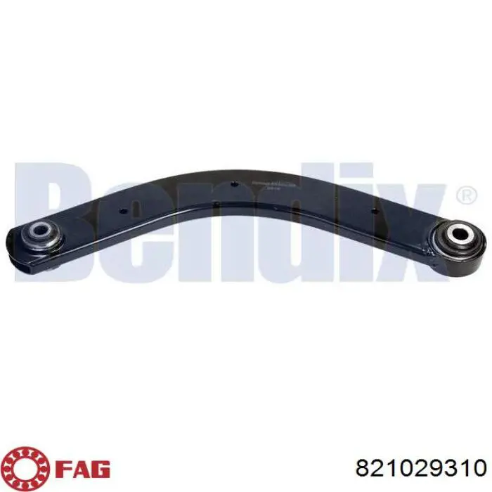 Brazo inferior izquierdo de la suspensión delantera 821029310 FAG