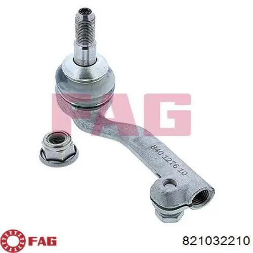 Brazo inferior izquierdo de la suspensión delantera FAG 821032210