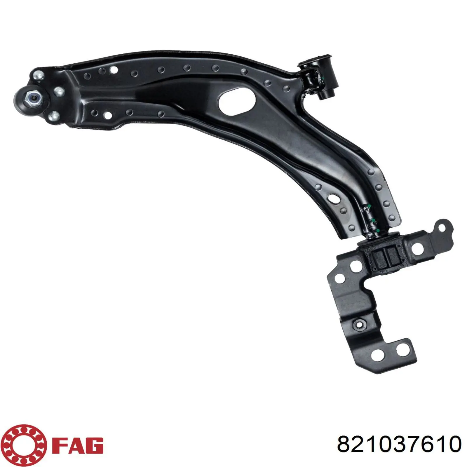 Brazo inferior izquierdo de la suspensión delantera 821037610 FAG