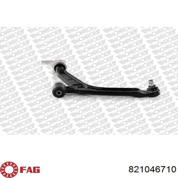 Brazo inferior izquierdo de la suspensión delantera Peugeot/Citroen 3520H9