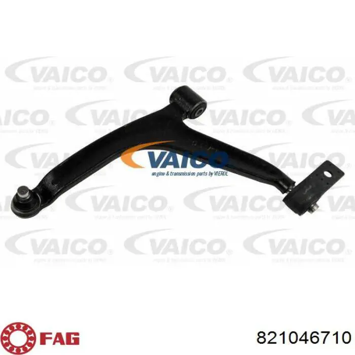 3520H9 Peugeot/Citroen Brazo inferior izquierdo de la suspensión delantera