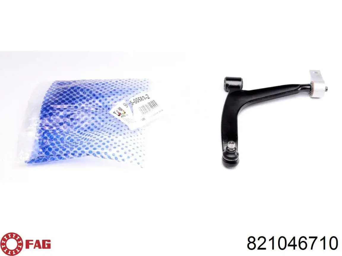 Brazo inferior izquierdo de la suspensión delantera Dayco DSS1311