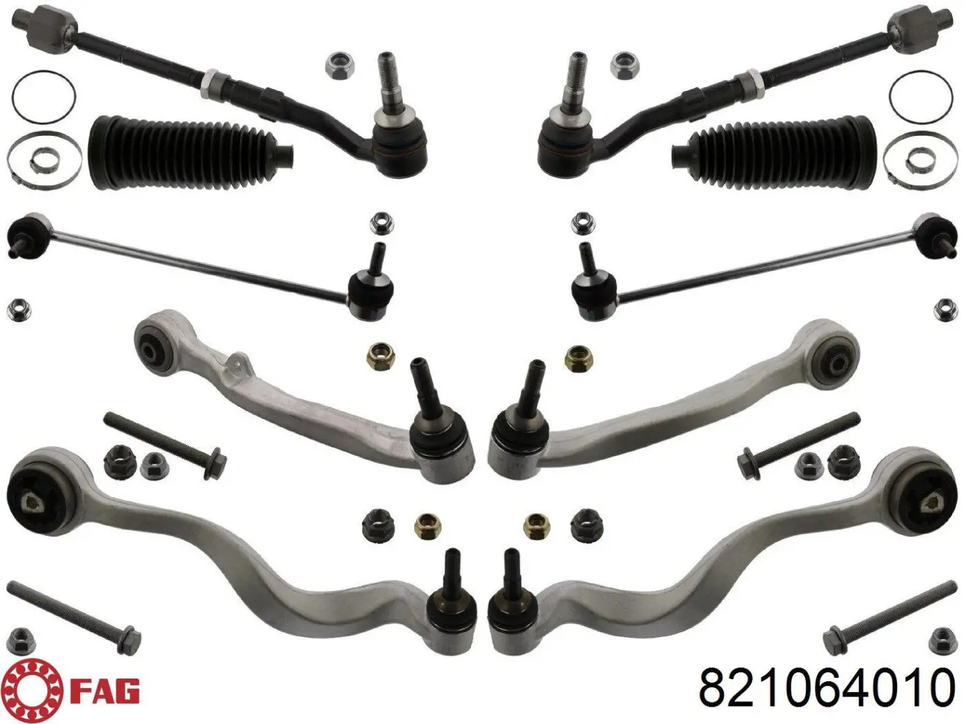 Brazo inferior izquierdo de la suspensión delantera FAG 821064010 precio, desde 208,97 EUR