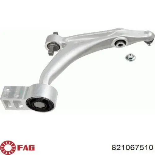 Brazo superior derecho de la suspensión delantera FAG 821067510