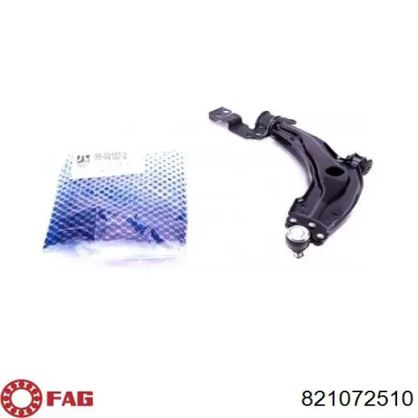 Brazo inferior derecho de la suspensión delantera 821072510 FAG