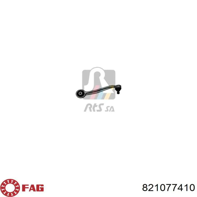Brazo superior derecho de la suspensión delantera 821077410 FAG
