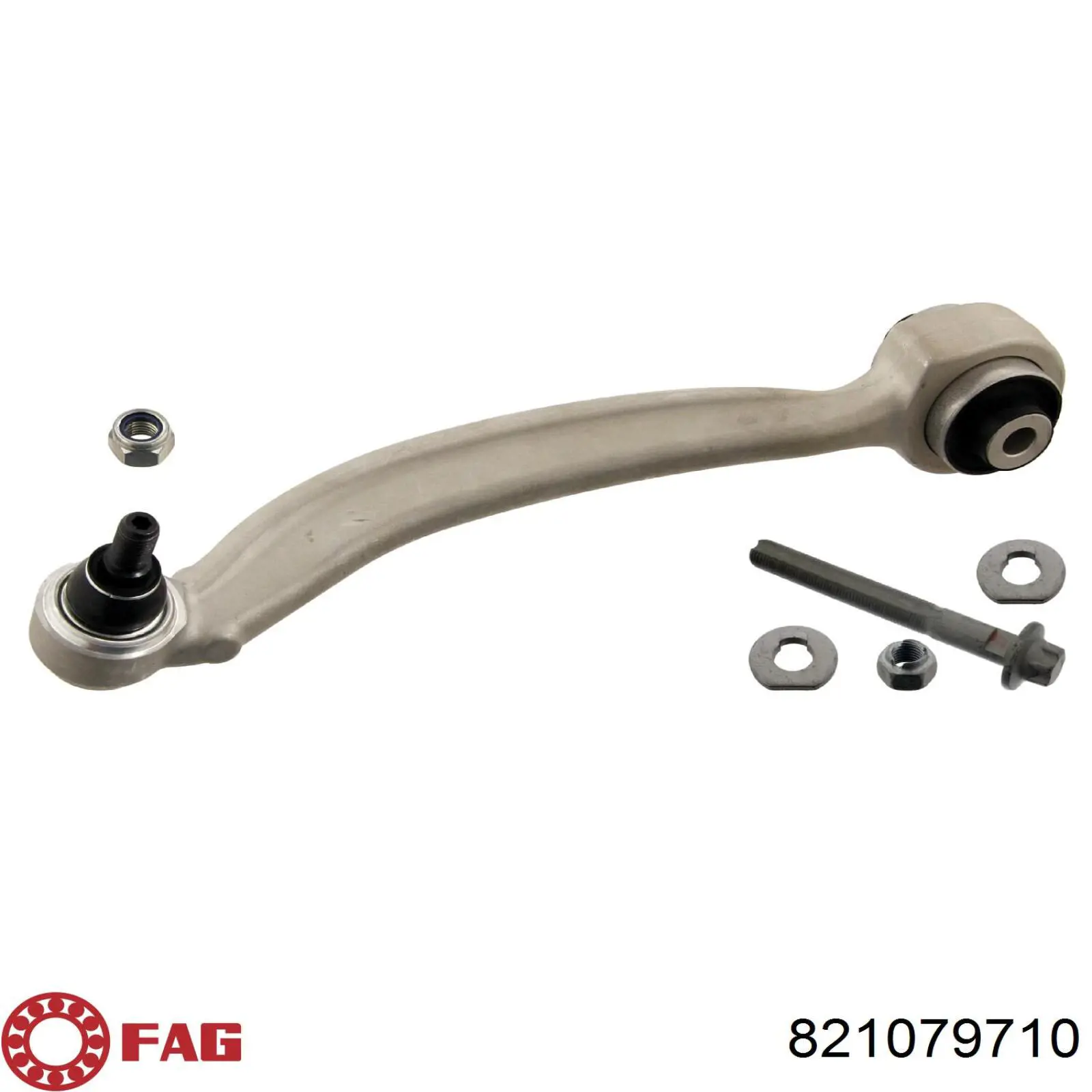 Brazo inferior izquierdo de la suspensión delantera FAG 821079710