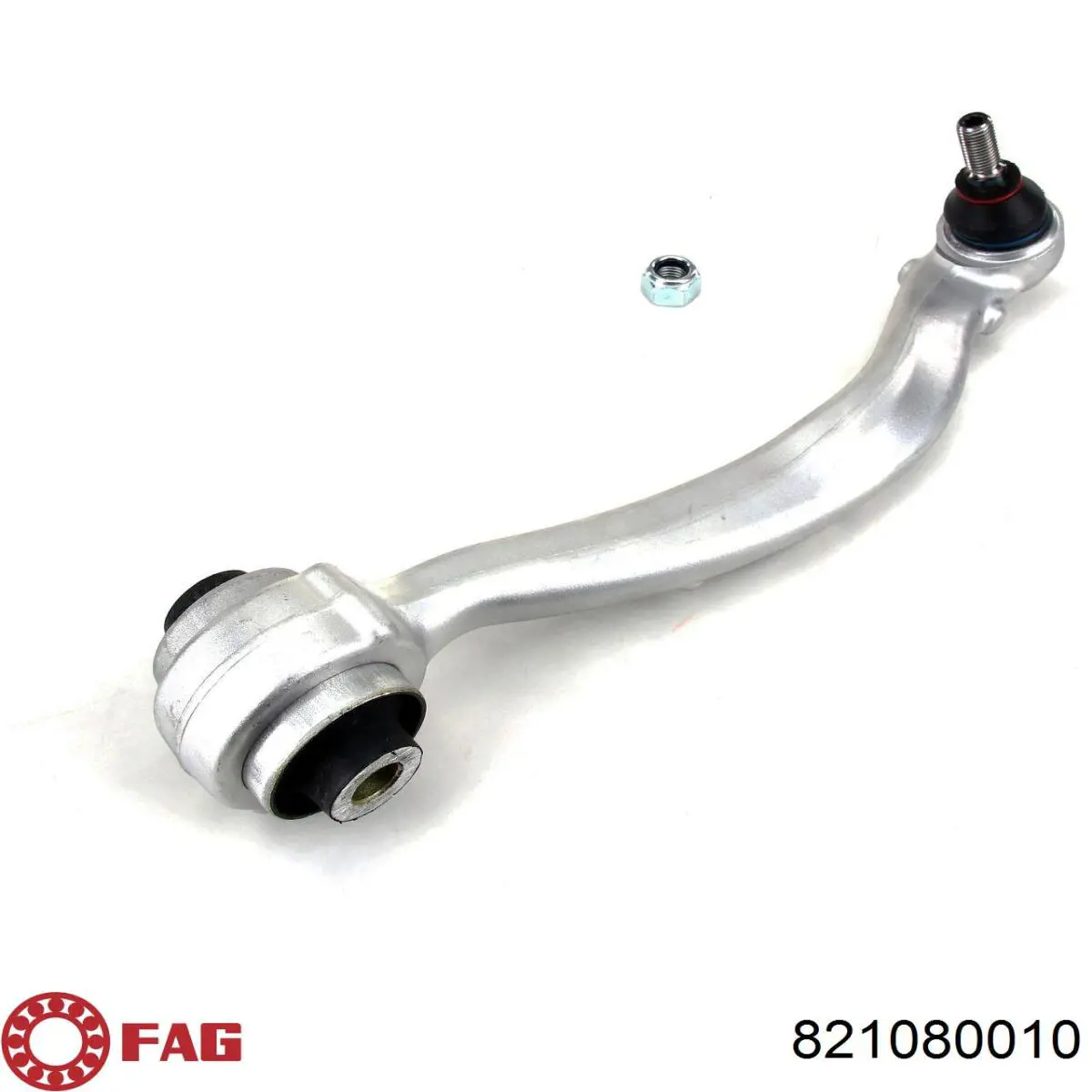 Brazo inferior derecho de la suspensión delantera 821080010 FAG