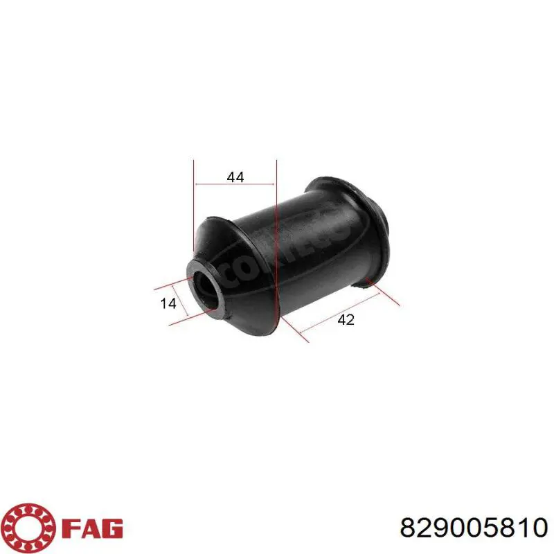 Silentblock del brazo de suspensión YC153069AG Ford
