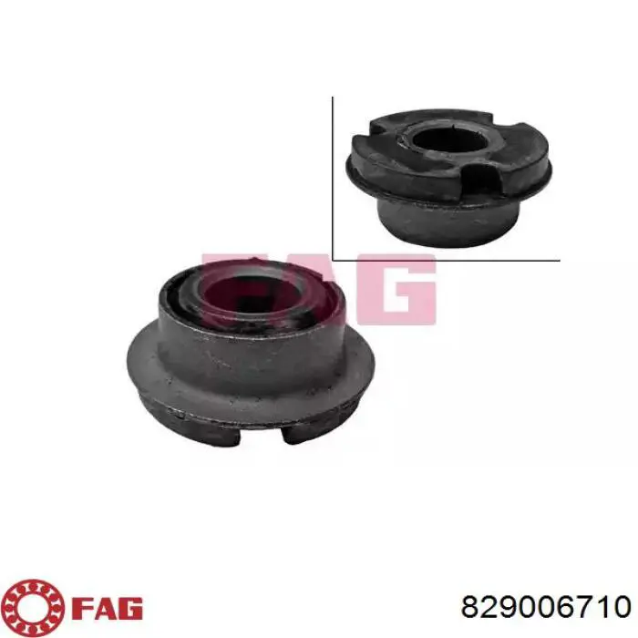 Silentblock de suspensión delantero inferior Opel Astra 51, 52, F35, M35