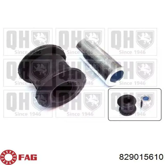 Silentblock del brazo de suspensión 010172 Cautex