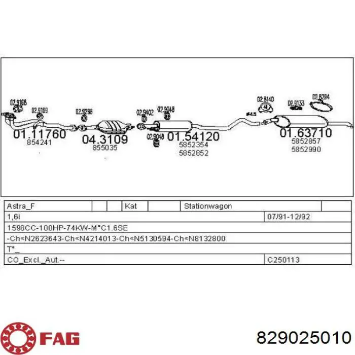 Silentblock de brazo de suspensión Chrysler 5272098 precio, desde 11,74 EUR
