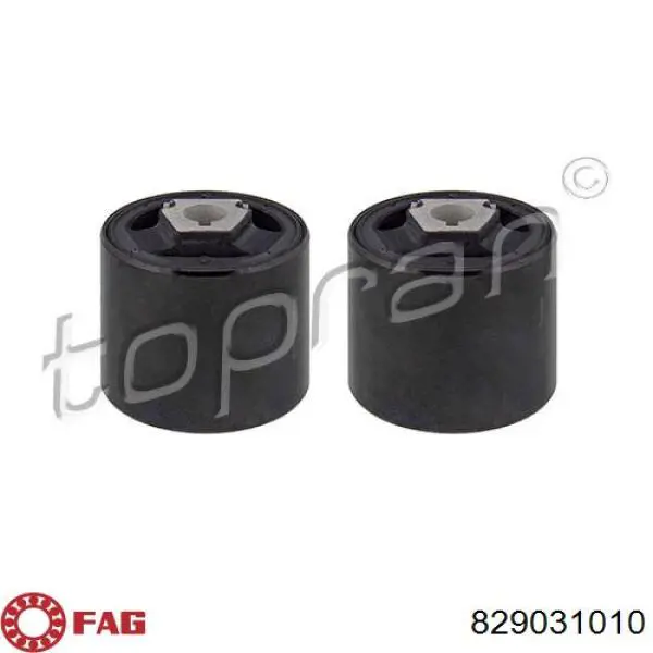 Silentblock suspension Metalcaucho 02163