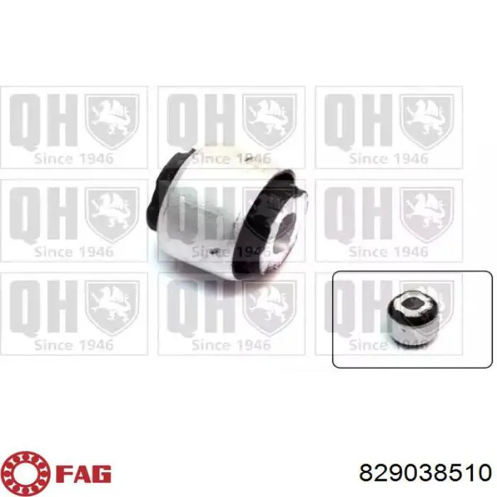 Buje del brazo de suspensión delantero superior CIBS019 Kautek