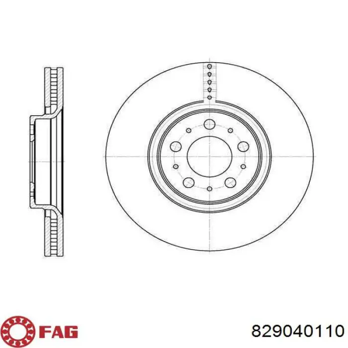 Silentblock del brazo de suspensión 30639368 Volvo