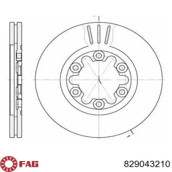 Buje del brazo de suspensión delantero superior 3665685 Ford