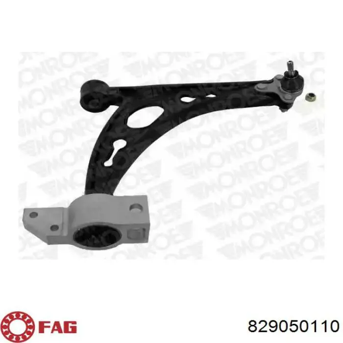 00005131A5 Peugeot/Citroen suspensión, cuerpo del eje trasero