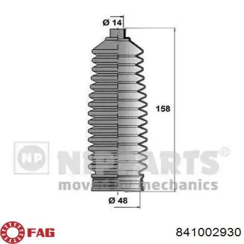 Guardapolvo de dirección Ford 1609095 precio, desde 5,97 EUR