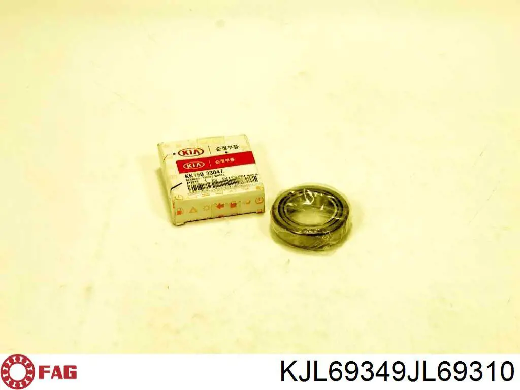 Cojinete exterior del cubo de rueda delantera FAG KJL69349JL69310 precio, desde 12,93 EUR