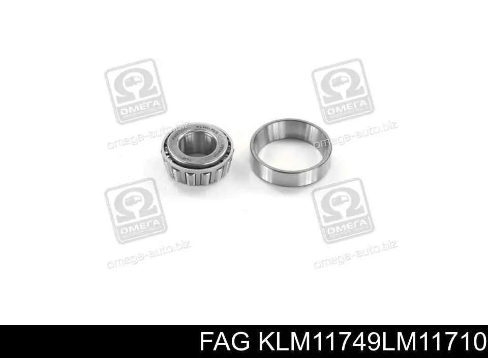 Cojinete exterior de rueda trasera FAG KLM11749LM11710 precio, desde 10,85 EUR