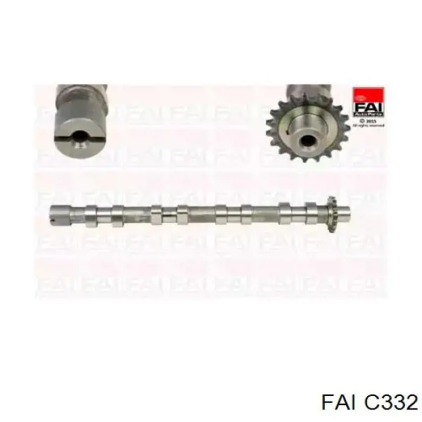 Árbol de levas FAI C332 precio, desde 140,84 EUR