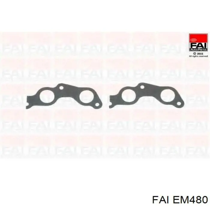 Junta colector escape X0495401 Glaser