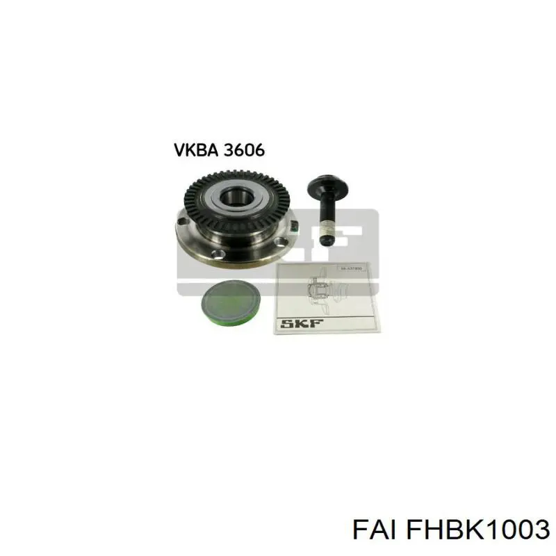 FHBK1003 FAI cubo de rueda trasero