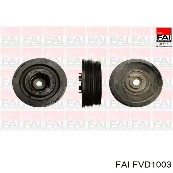 Polea del cigüeñal FAI FVD1003 precio, desde 126,14 EUR