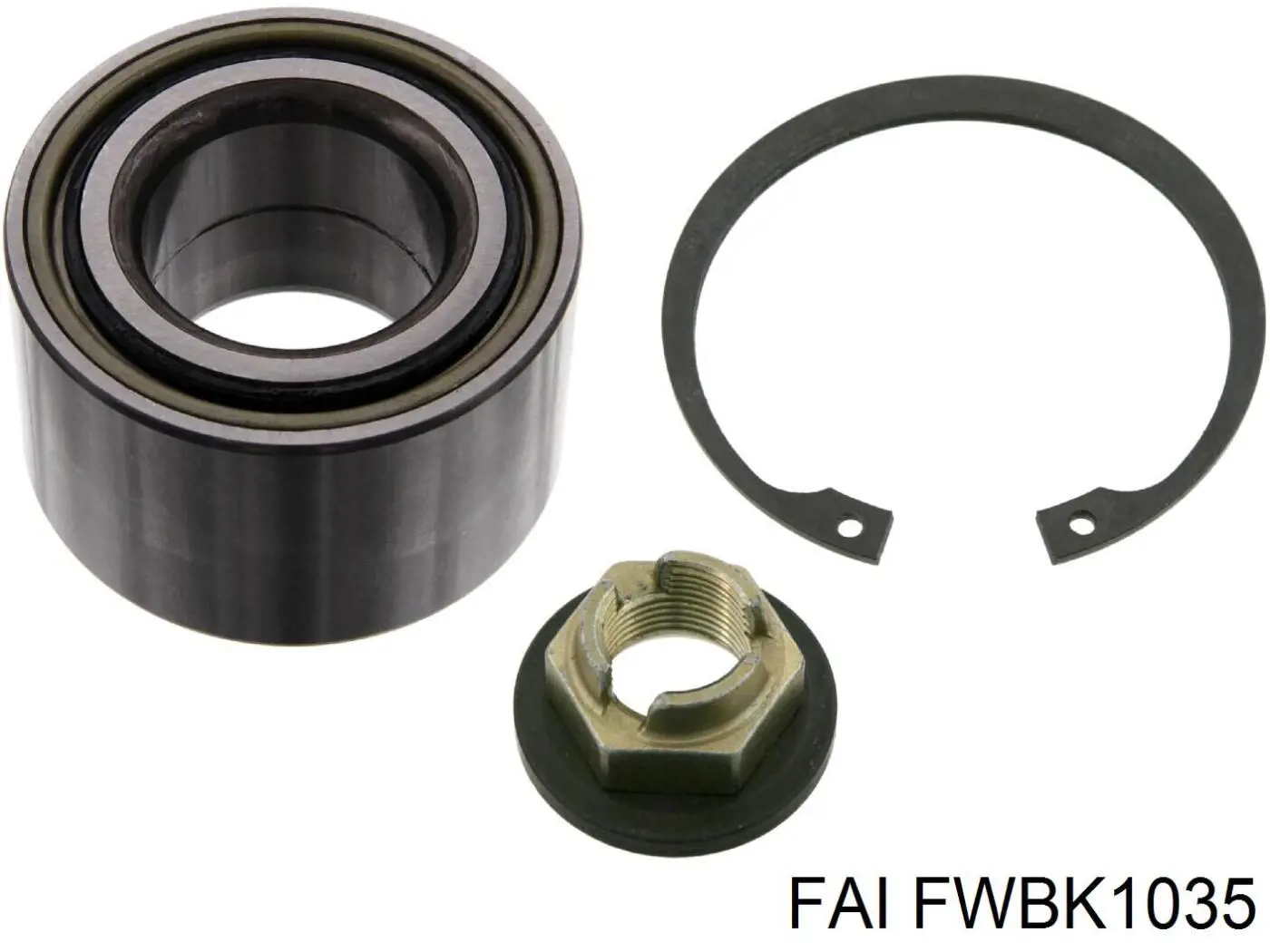 FWBK1035 FAI cojinete de rueda delantero