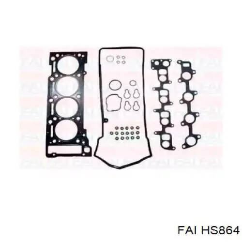 HS864 FAI juego de juntas de motor, completo, superior