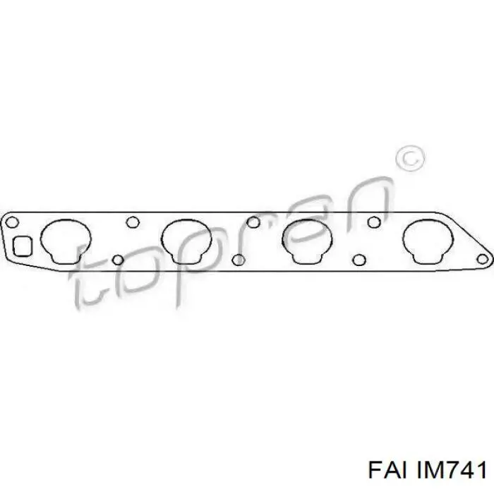 Junta, colector de admisión Opel Astra 51, 52, F35, M35