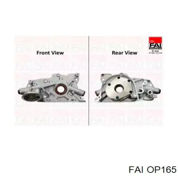 OP165 FAI bomba de aceite