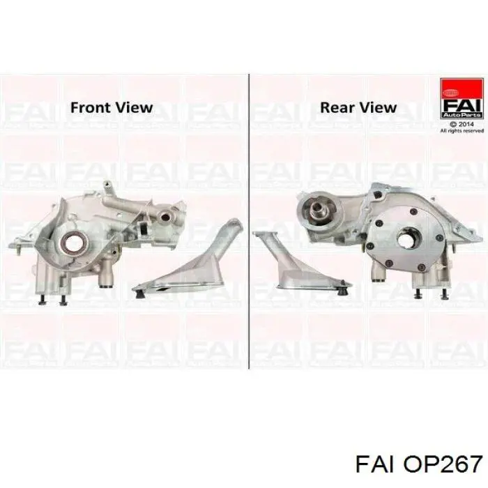 Bomba de aceite del motor Fiat Punto I