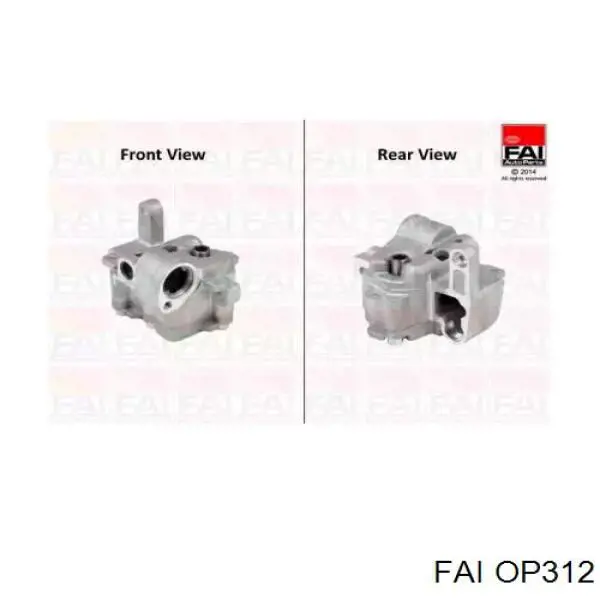 Bomba de aceite FAI OP312 precio, desde 137,69 EUR