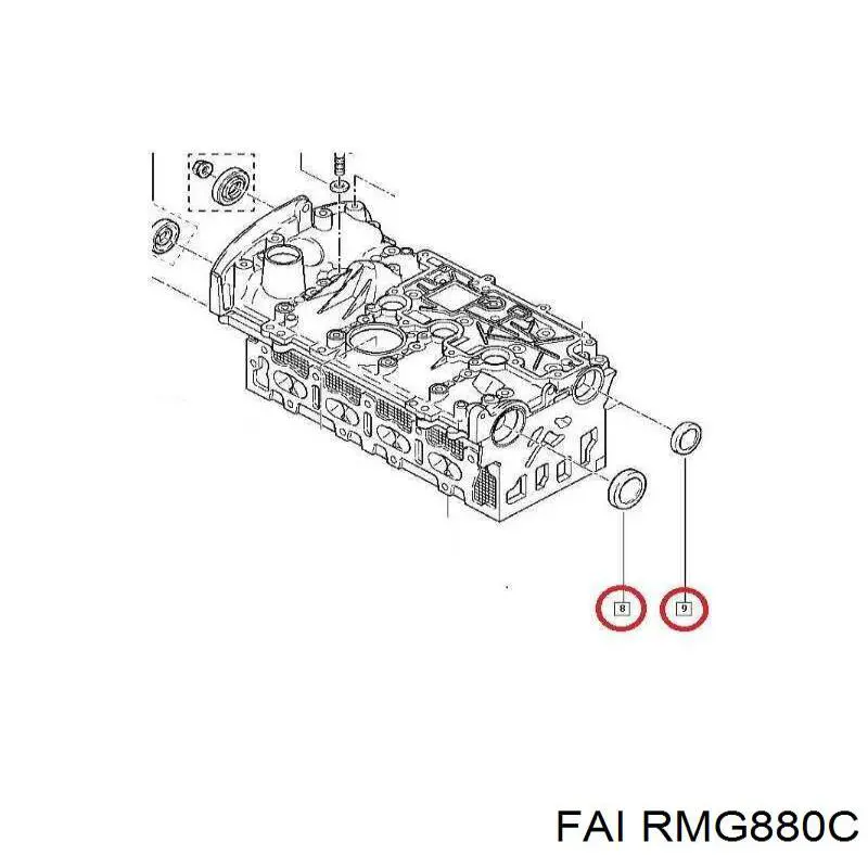Tapón de culata Renault Espace 4 JK0