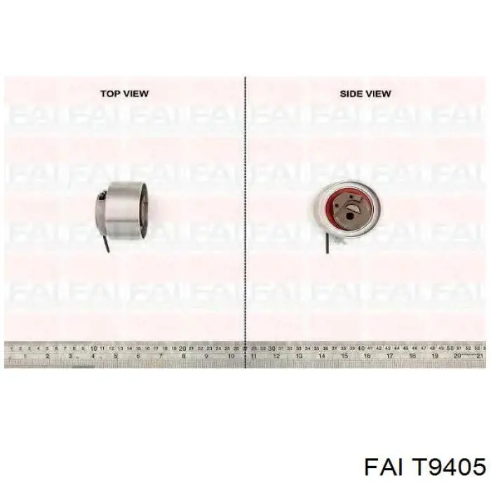 T9405 FAI rodillo, cadena de distribución