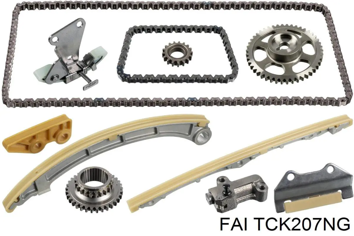 TCK207NG FAI kit de cadenas de distribución