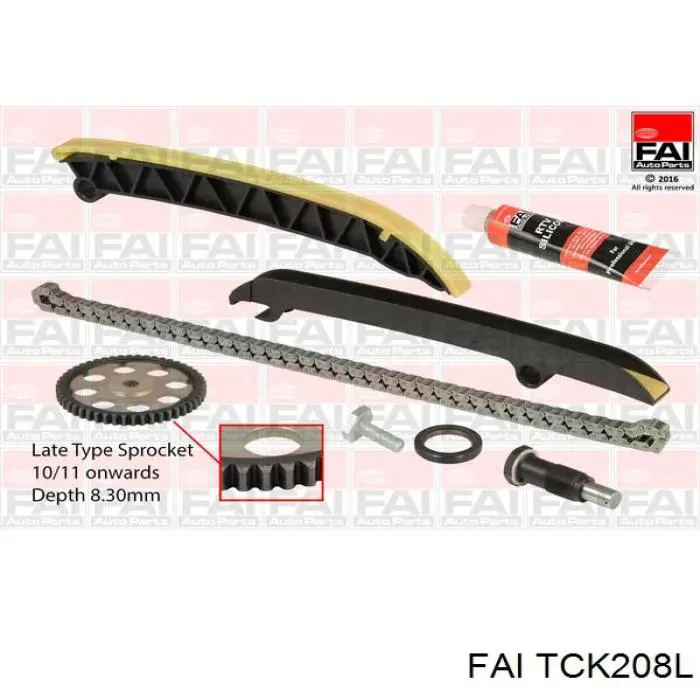 Kit de cadena de distribución FAI TCK208L precio, desde 105,19 EUR