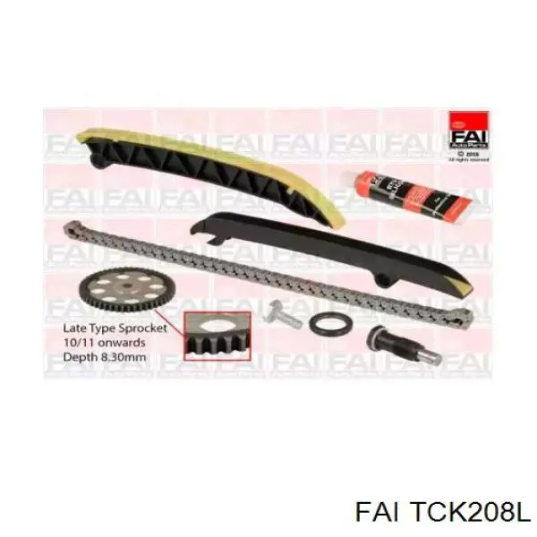Comprar TCK208L FAI Kit de cadena de distribución