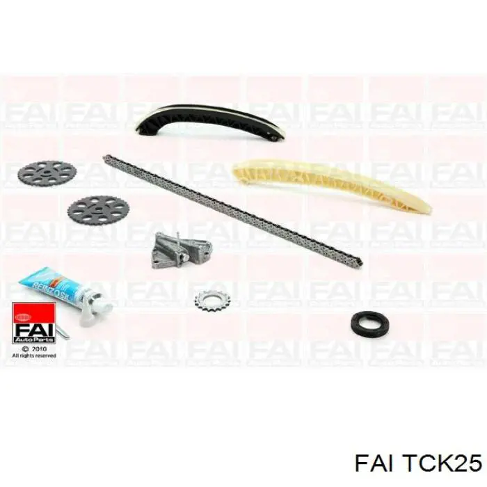 TCK25 FAI kit de cadenas de distribución