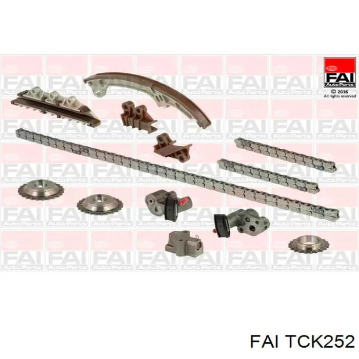 Kit de cadena de distribución FAI TCK252 precio, desde 250,19 EUR