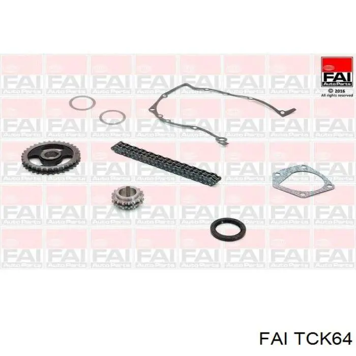 TCK64 FAI kit de cadenas de distribución