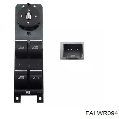 Mecanismo de elevalunas delantero derecha 1138214 Ford