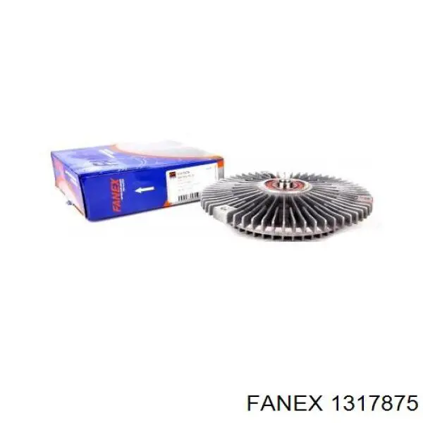 1317875 Fanex embrague, ventilador del radiador
