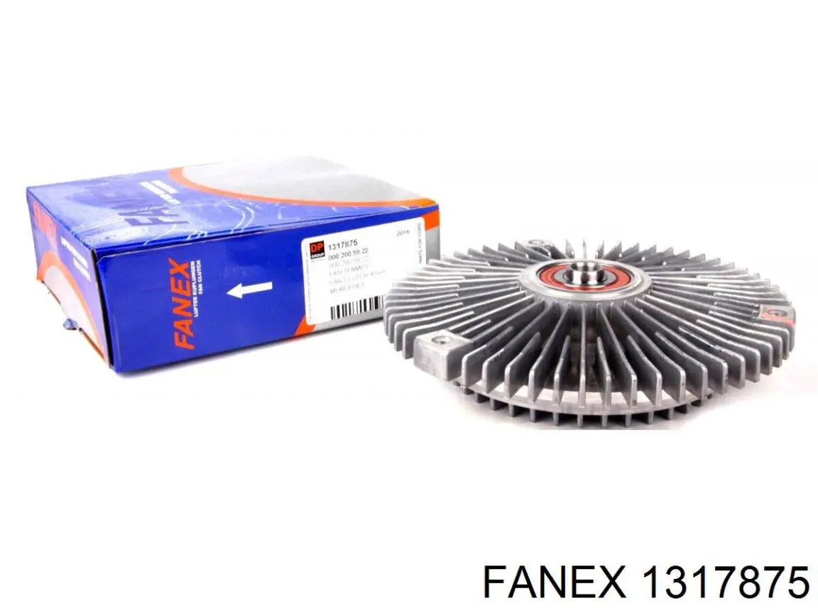Embrague viscoso de ventilador 1317875 Fanex