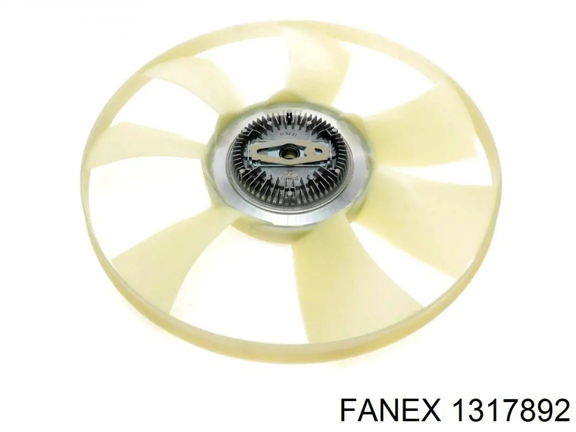 Embrague viscoso de ventilador 1317892 Fanex