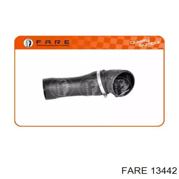 13442 Fare tubo flexible de aire de sobrealimentación superior izquierdo
