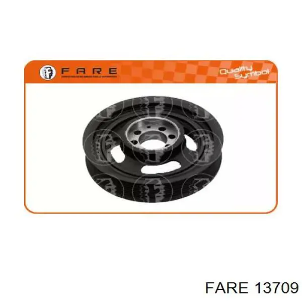 Polea de cigüeñal 13709 Fare